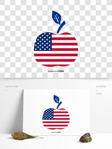 美國卡通國旗設計素材免費下載 美國卡通國旗設計圖片 千圖網平面設計